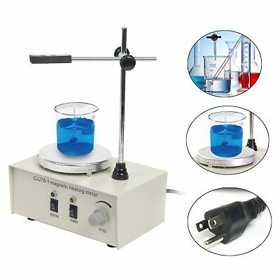 1000ml Hotplate Mixer Magnetic Stirrer With Heating Plate 78-1 110v 2400rpm/min