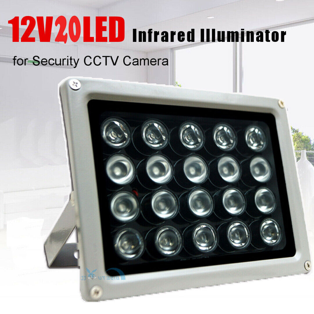 Cctv Leds 20pcs Ir Cctv Fill Light Illuminator Infrared Ip66 850nm Night Vision