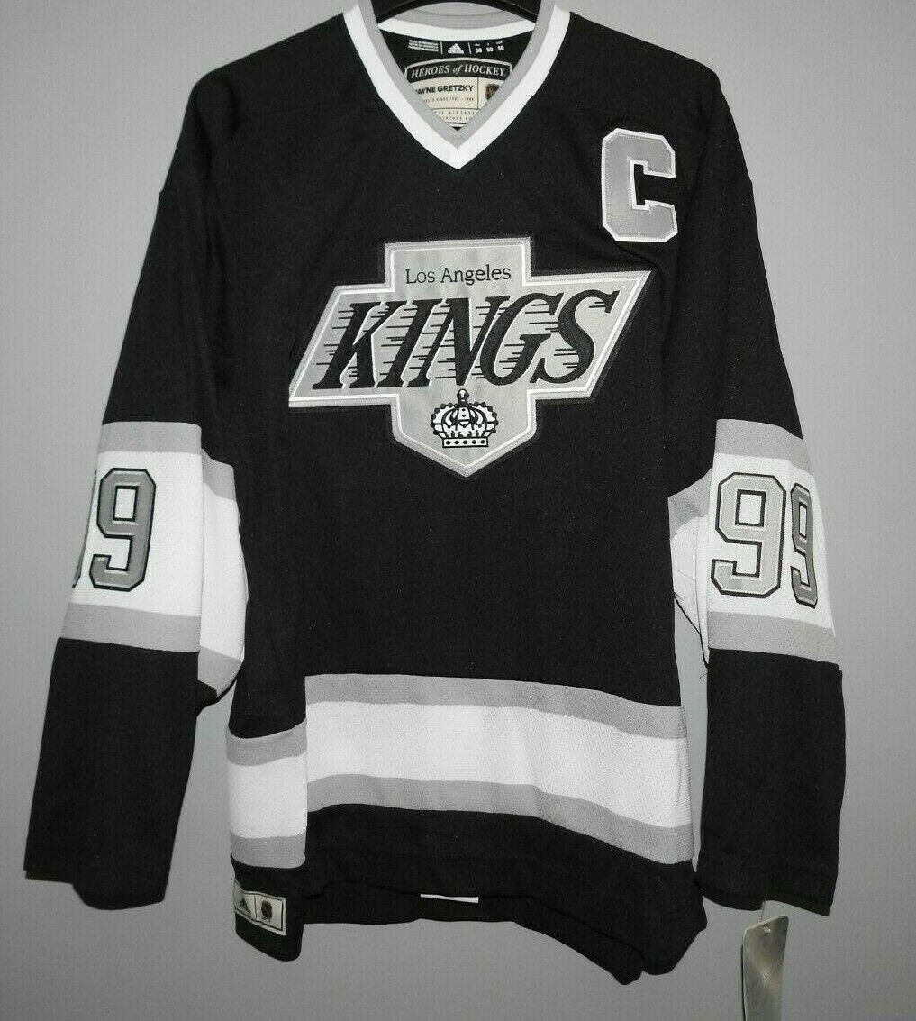 Authentic Adidas Nhl Los Angeles Kings #99 Heroes Of Hockey Jersey Mens $225