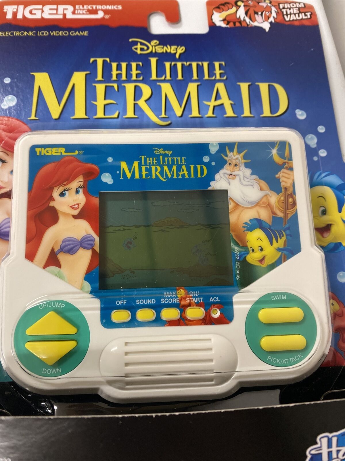 Hasbro The Little Mermaid Handheld Electronic Game-classic Retro Gaming
