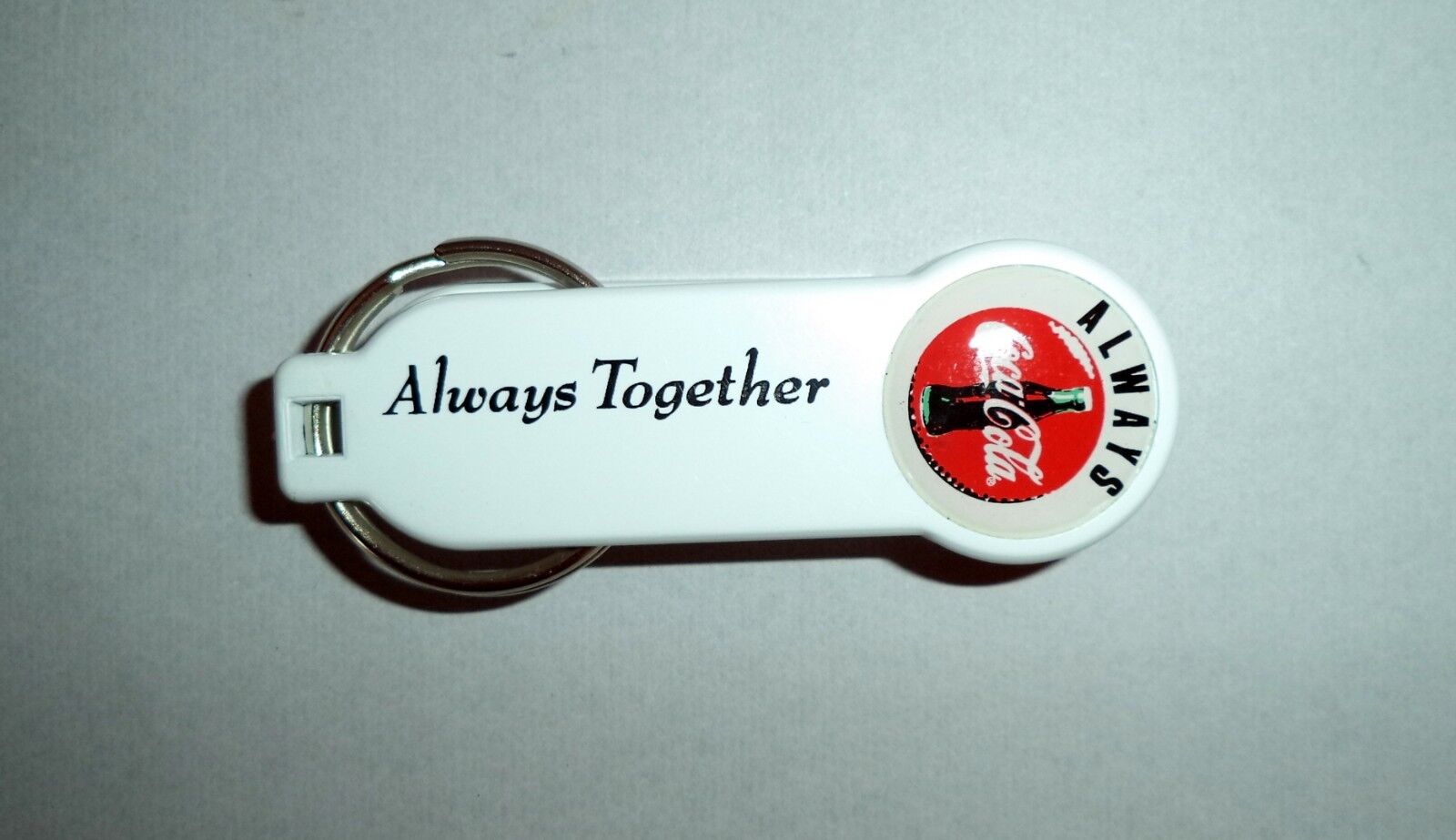 Always Together Coca Cola Keychains With Pen.