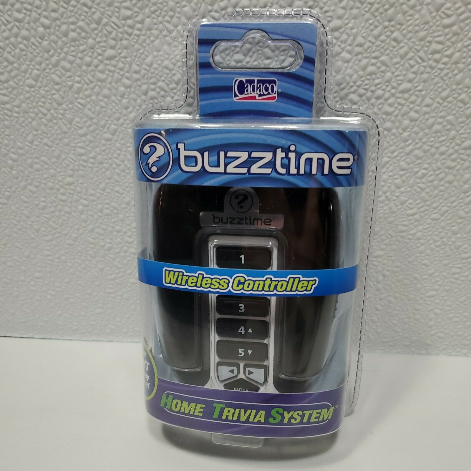 New Buzztime Black Wireless Controller For Home Trivia System Nip By Cadaco