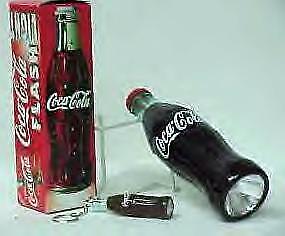 Coca Cola Flashlight  And Keychain Set  New In Box, New Old Stock