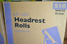 Chiropractic Headrest Paper Rolls - Standard Smooth 8.5"x 225' 25 Rolls Per Case