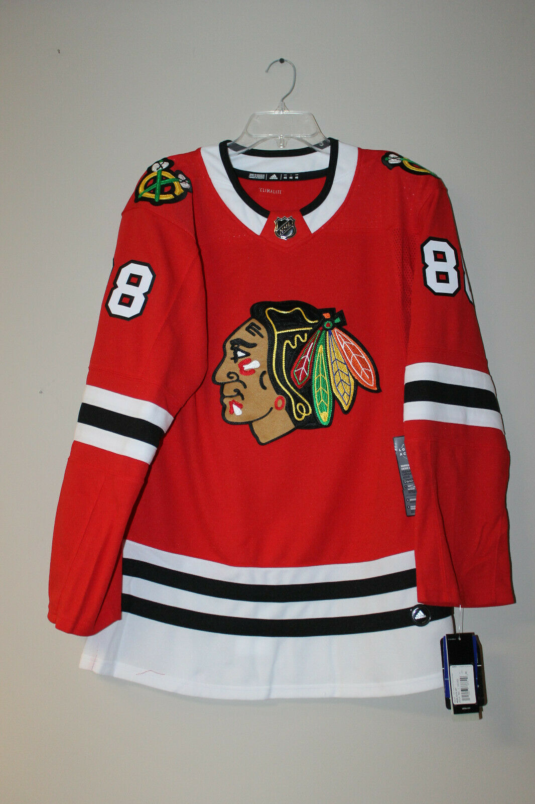 Authenticwithtag Chicago Blackhawks #88 Kane #19 Toews, Blank Adidas Home Jersey