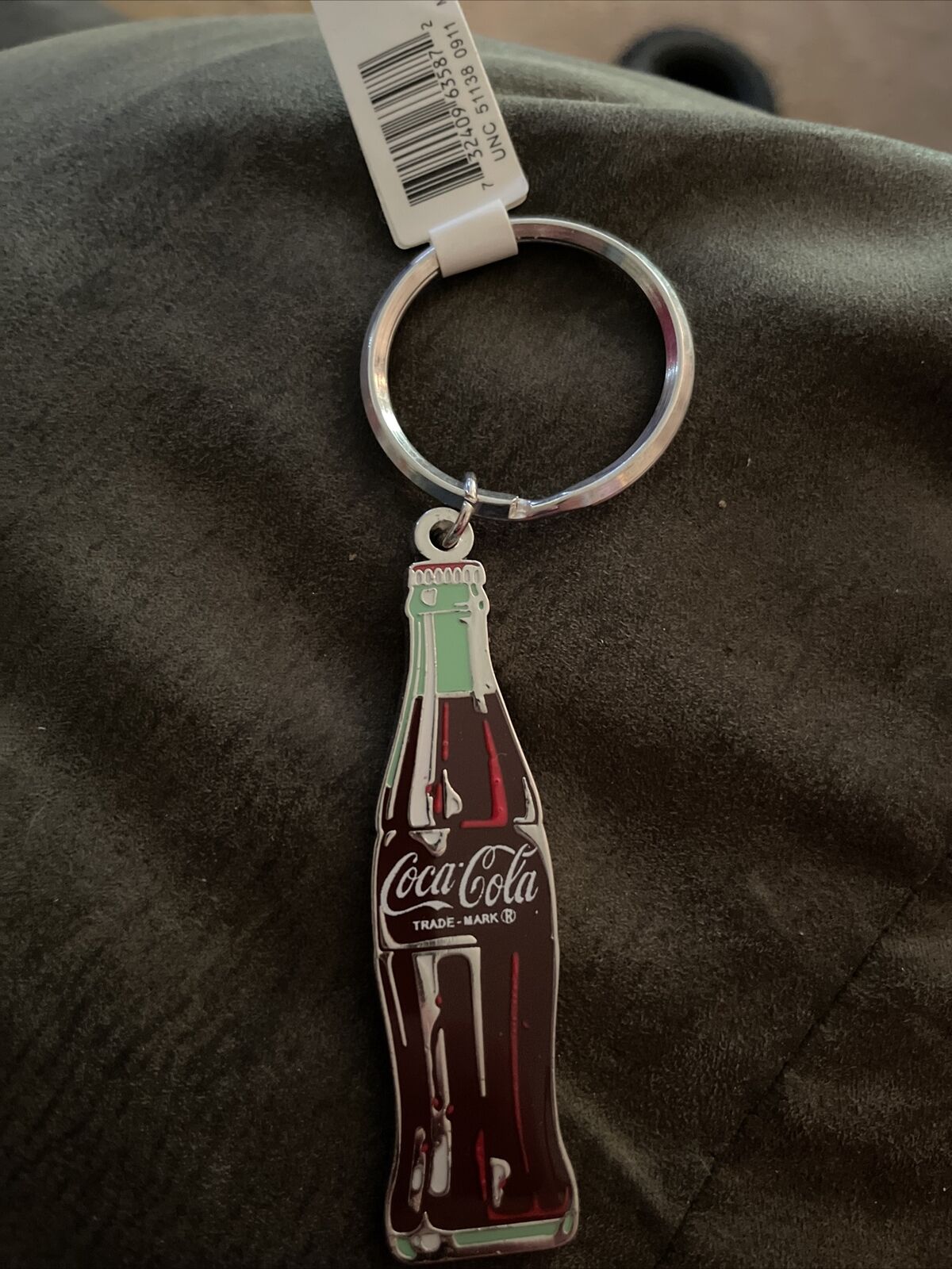 Coca Cola Bottle Shaped Key Chain 2011
